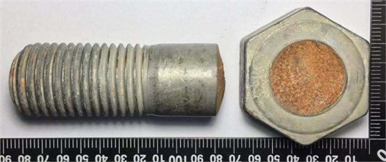 斷裂螺栓外觀形貌 斷裂螺栓外觀形貌