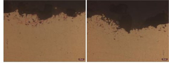 斷口機(jī)械劃傷金相分析 斷口機(jī)械劃傷金相分析