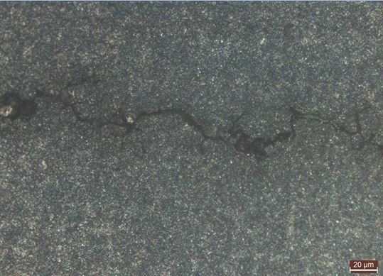 分支裂紋附近顯微組織2 分支裂紋附近顯微組織2