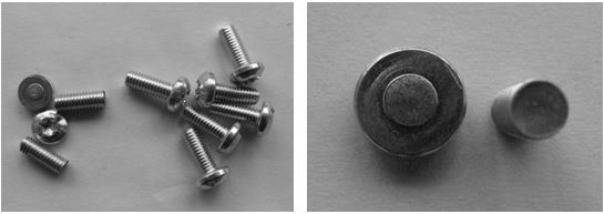 圖14-70 斷裂件與同批產品 圖14-71斷裂件宏觀形貌