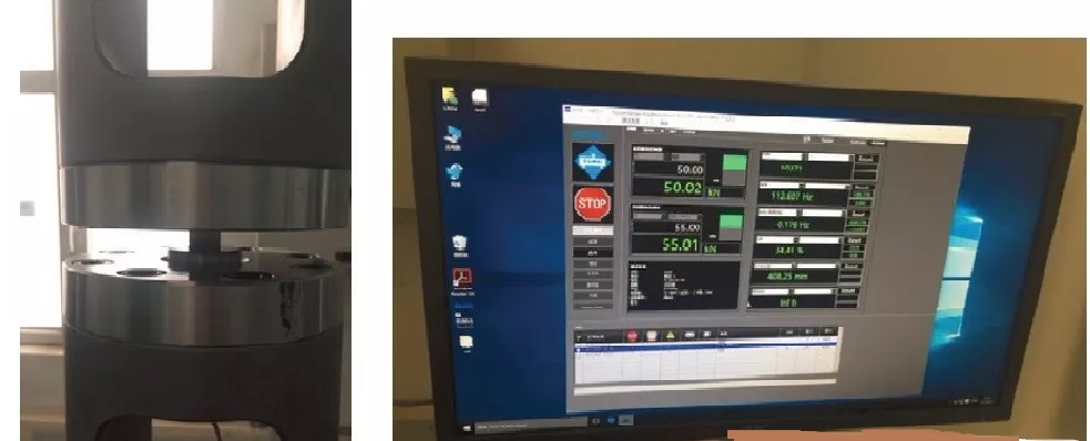 螺栓低周疲勞試驗(yàn)現(xiàn)場 螺栓低周疲勞試驗(yàn)現(xiàn)場